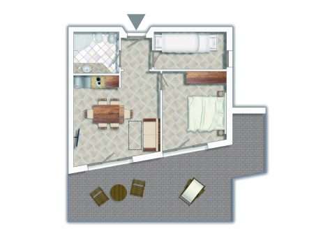 3-pokojowy Comfort - plan