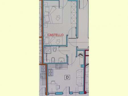 Apartament numer D - plan