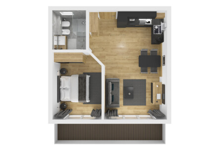 Apartament Penthouse Romantic